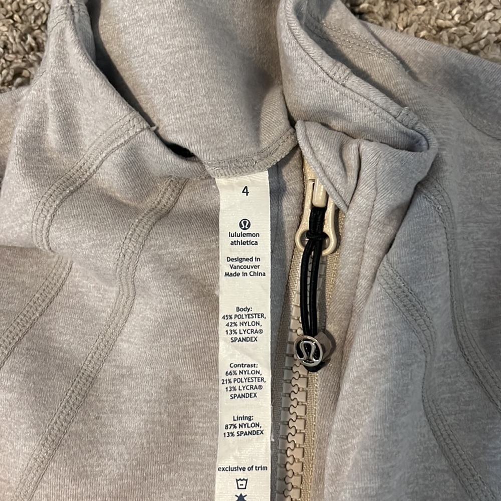Lululemon, Workout Jacket, Zip Up, - image 5